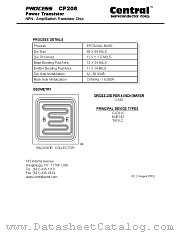CP208 datasheet pdf Central Semiconductor