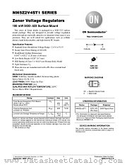 MM5Z2V4ST1 datasheet pdf ON Semiconductor