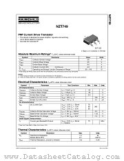 NZT749 datasheet pdf Fairchild Semiconductor