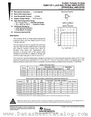 TLV2241CD datasheet pdf Texas Instruments