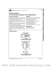 LP2957ISX datasheet pdf National Semiconductor