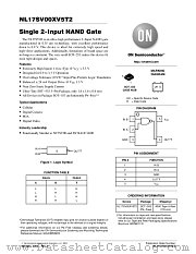 NL17SV00 datasheet pdf ON Semiconductor