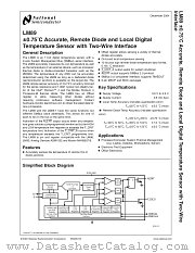 LM89-1CIMMX datasheet pdf National Semiconductor