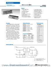 PT4565A datasheet pdf Texas Instruments