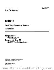 US5A13RX703000-XXX datasheet pdf NEC