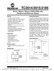 TC2014-2.85VCTTR datasheet pdf Microchip