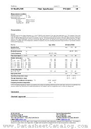 TFS440A datasheet pdf Vectron
