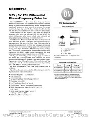 MC100EP40DT datasheet pdf ON Semiconductor