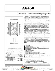 A8450KLB datasheet pdf Allegro MicroSystems