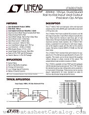 LT1631 datasheet pdf Linear Technology