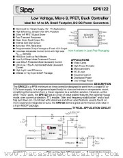 SP6122ACU-L datasheet pdf Sipex Corporation