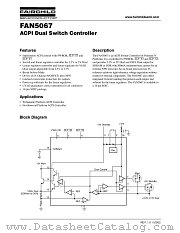 FAN5067M datasheet pdf Fairchild Semiconductor