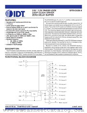 IDT5V2528APGI8 datasheet pdf IDT