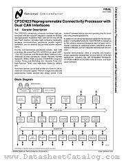 CP3CN23 datasheet pdf National Semiconductor