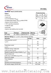 IPD14N03L datasheet pdf Infineon