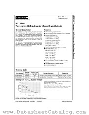 NC7SV05L6X datasheet pdf Fairchild Semiconductor