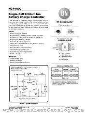 NCP1800 datasheet pdf ON Semiconductor