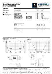 MQF45.0-1500/11 datasheet pdf Vectron