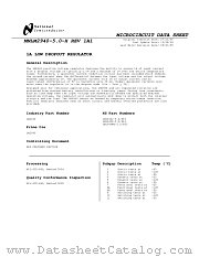 5962-9088501QEA datasheet pdf National Semiconductor