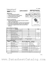 IRFIB7N50L datasheet pdf International Rectifier
