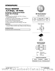 NTMS5P02 datasheet pdf ON Semiconductor