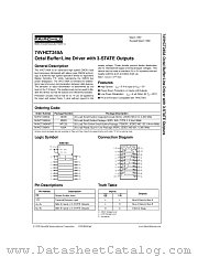 74VHCT245ASJ datasheet pdf Fairchild Semiconductor