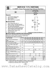 HER157G datasheet pdf Taiwan Semiconductor