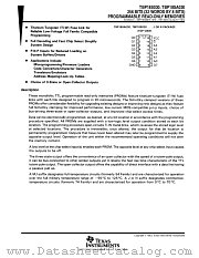JBP18S030MW datasheet pdf Texas Instruments