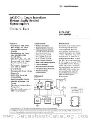 HCPL-5760 datasheet pdf Agilent (Hewlett-Packard)