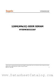 HY5DW283222AF datasheet pdf Hynix Semiconductor