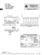 100D0712 datasheet pdf DAICO Industries