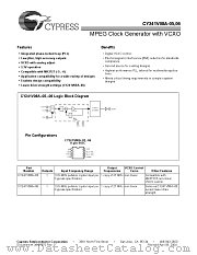CY241V08A-05 datasheet pdf Cypress