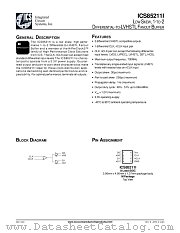 ICS85211I datasheet pdf Texas Instruments