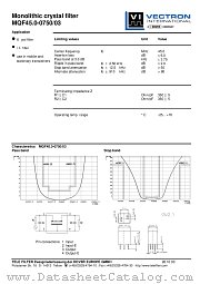 MQF45.0-0750/03 datasheet pdf Vectron