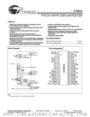 CY28316PVC datasheet pdf Cypress