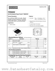 FDS6692_NL datasheet pdf Fairchild Semiconductor