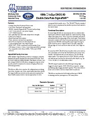 GS8170DD36 datasheet pdf GSI Technology