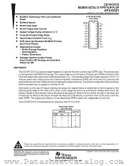 CD74FCT273M96 datasheet pdf Texas Instruments