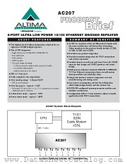 AC207 datasheet pdf Broadcom