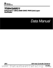 TSB43AB21PDT datasheet pdf Texas Instruments