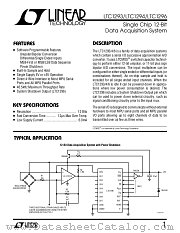 LTC1294 datasheet pdf Linear Technology