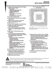 TMS320C40GFL40 datasheet pdf Texas Instruments
