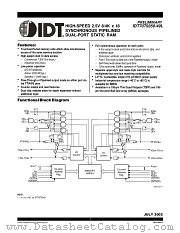 IDT70T9349L9PF datasheet pdf IDT