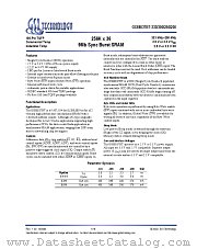 GS88037B datasheet pdf GSI Technology