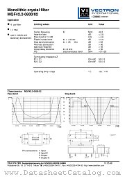 MQF42.2-0800/02 datasheet pdf Vectron