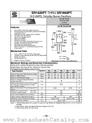 SR1630PT datasheet pdf Taiwan Semiconductor