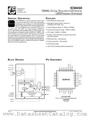 ICS8442I datasheet pdf Texas Instruments