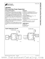 LMC6953CM datasheet pdf National Semiconductor