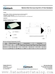 MTBL8421-BL datasheet pdf Marktech Optoelectronics