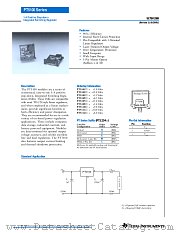 PT5105A datasheet pdf Texas Instruments